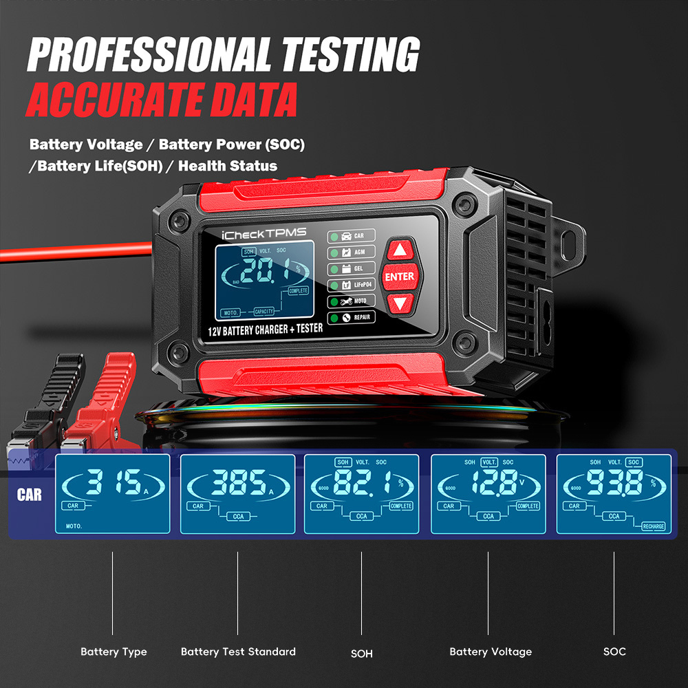 ichecktpms-12v-Battery Charger-Tester8
